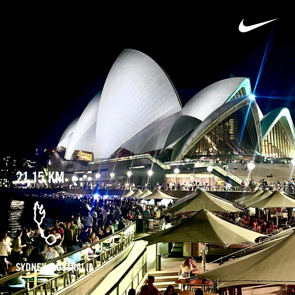 久々のハーフ。
Opera House > Royal Botanic Garden > Potts Point > Darlinghurst > Allianz Stadium > Centennial Park > Moore Park > Darlinghurst > Hyde Park > Opera House
疲れた…。