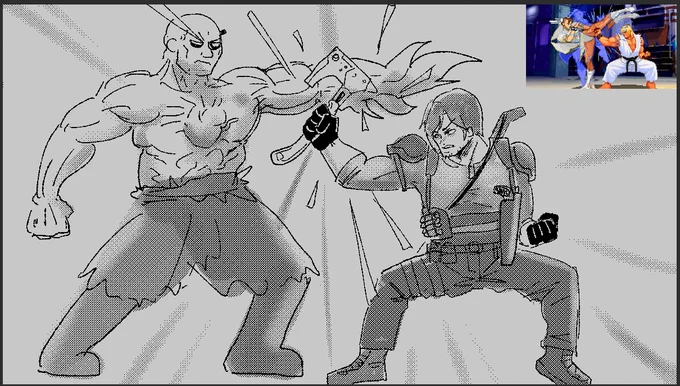 Leon's perfect parry 