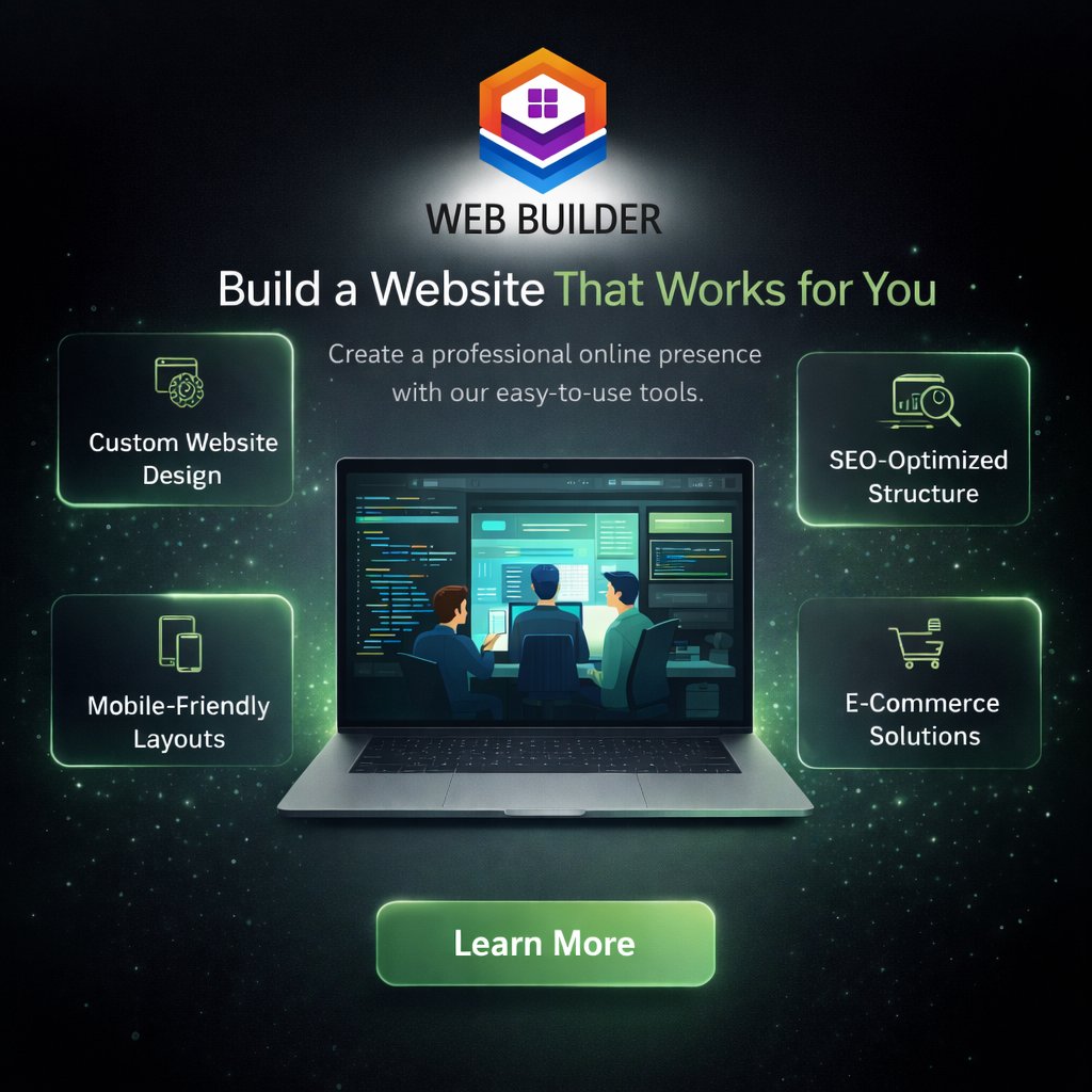 saizal_official's tweet photo. Build a powerful online presence with Web Builder.
Custom website design, mobile-friendly layouts, SEO-optimized structure and e-commerce solutions in one place.
.
.
.
#WebBuilder #WebsiteDevelopment #DigitalPlatform #BusinessGrowth #SEOTools https://t.co/ixbt3J27XP