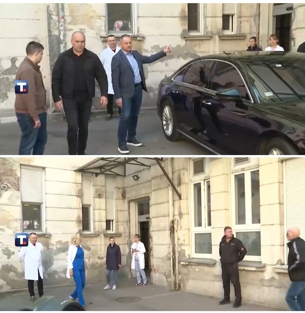vlada_1982's tweet photo. Kako ono kažu, bolnica može biti i poljska, a automobil mora biti iz Nemačke. https://t.co/Nk9gY0TLow