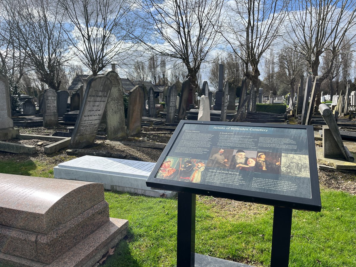 Willesden Jewish Cemetery tweet media