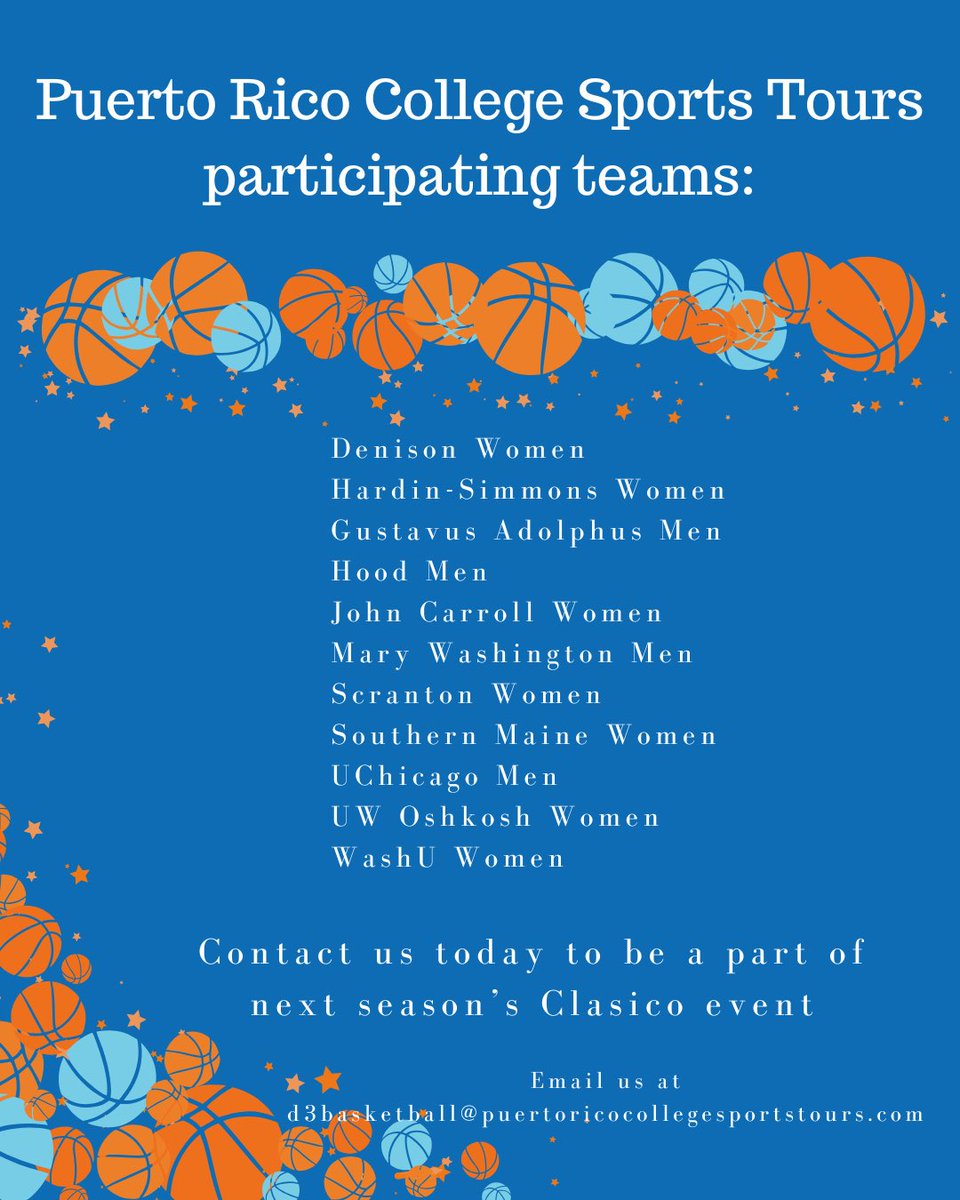 Puerto Rico College Sports Tours tweet media