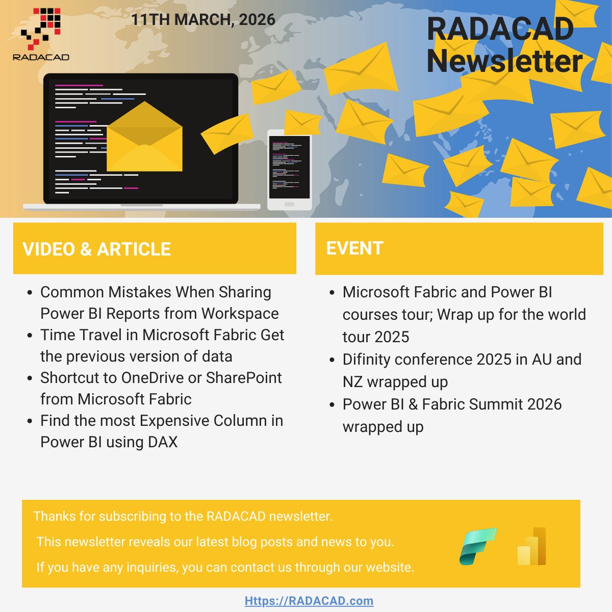 RADACAD #PowerBI #MicrosoftFabric #MSIgnite tweet media