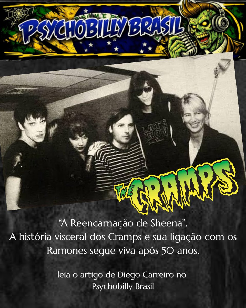 psychobillyBR's tweet photo. https://t.co/75notQIeOf
The Cramps | Dos Ramones aos Cramps: A Reencarnação de Sheena https://t.co/UAIDterAwk