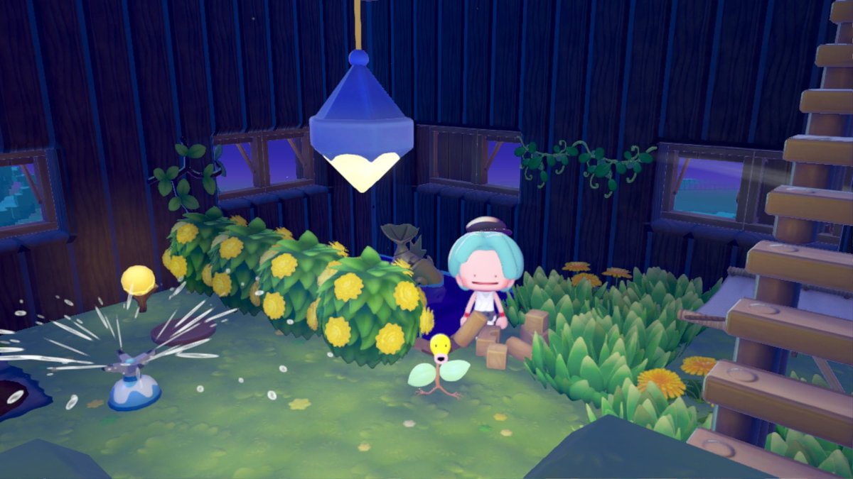 dz_feelcat's tweet photo. Built him the biggest tower and the best room, because he deserves it💛

#pokopia https://t.co/tC4Cf0iJOD