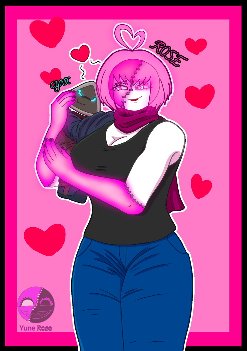 Yune404's tweet photo. Otro dibujito de Rose y su bendición 🐿️🩷✨

#draw #art #prestenmeferiaweyes https://t.co/VLIuu7nlJ7