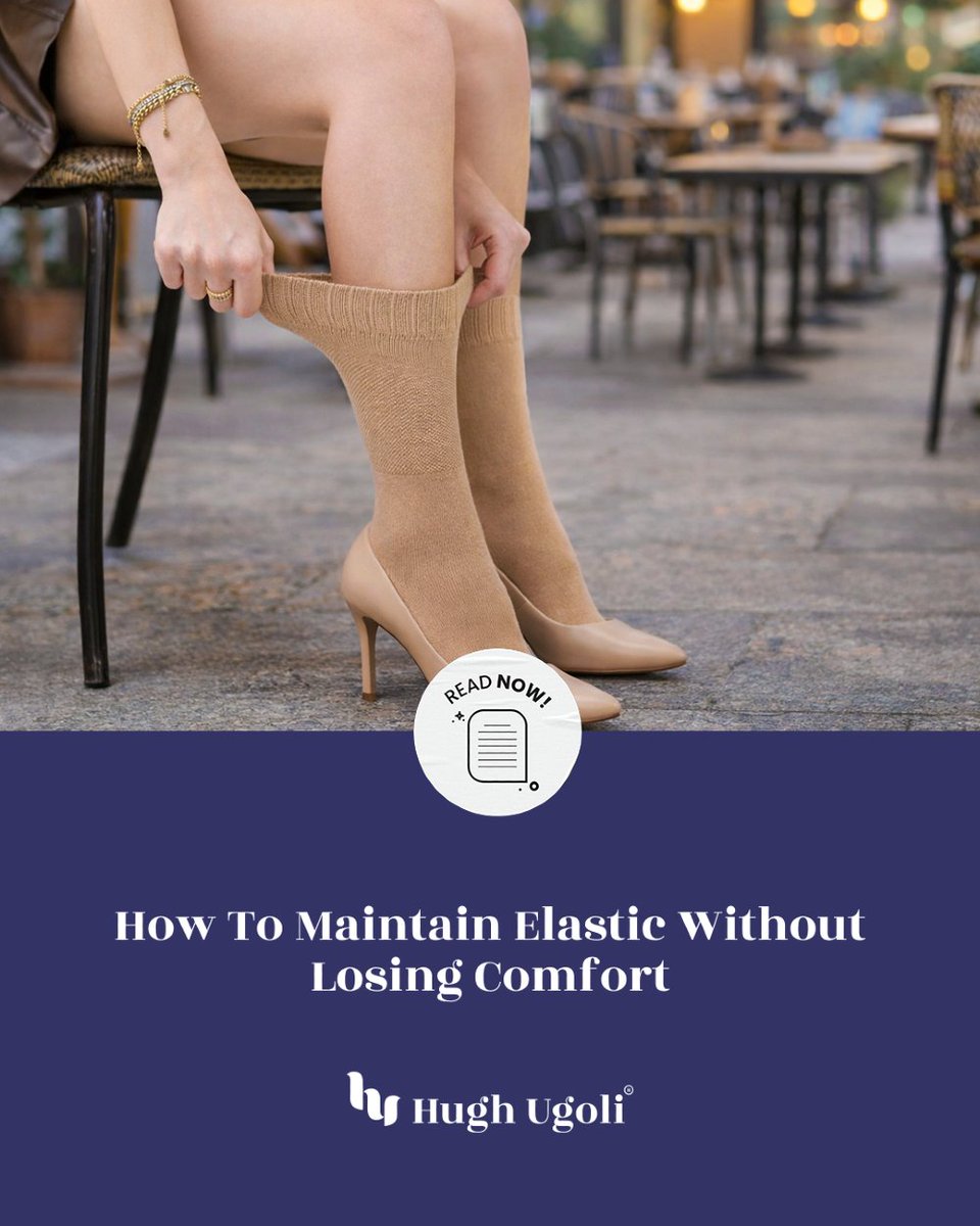 HughUgoliSocks's tweet image. Elasticity keeps socks in place, but comfort keeps you wearing them all day.🧦
The right balance of stretch and softness ensures support without pressure.

Read More 👉 tinyurl.com/ykmk8vyd

#HughUgoli #SockCare #ComfortFit #EverydayComfort #SockQuality