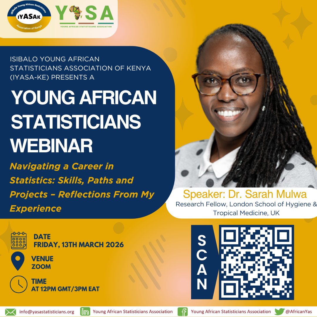 Young African Statisticians Association (YASA) tweet media