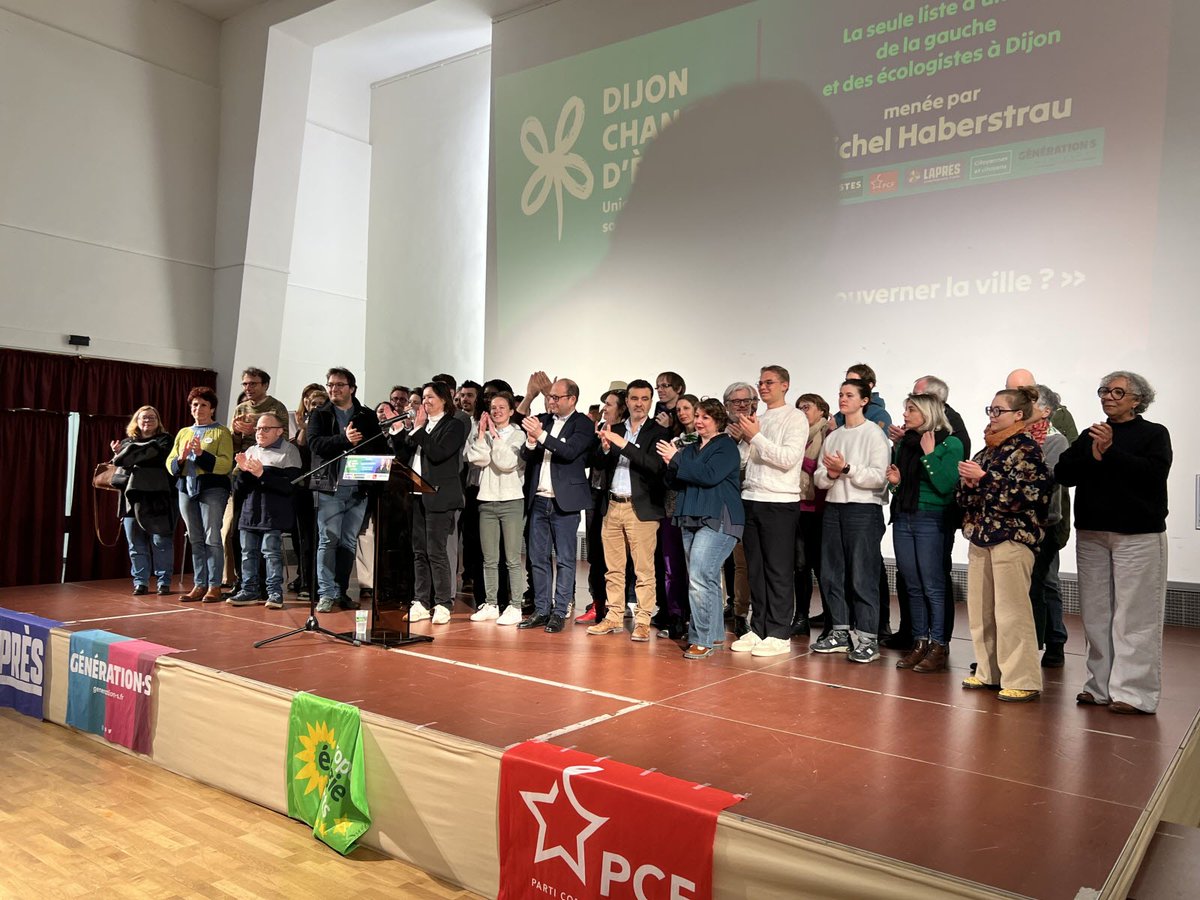Dijon. Municipales : l’écologiste Michel Haberstrau défend un projet de « ville démocratique et coopérative »
c.bienpublic.com/elections/2026…