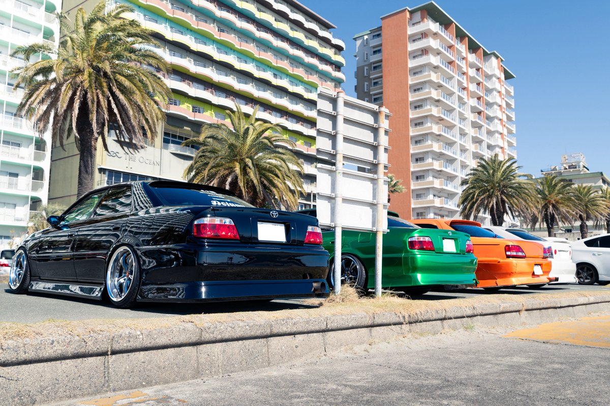 jzx100takuyan's tweet photo. 🌊⛩️🚗🤍🧡💚🖤
エアロ車ばっか😏 https://t.co/KCD7MYr8lv