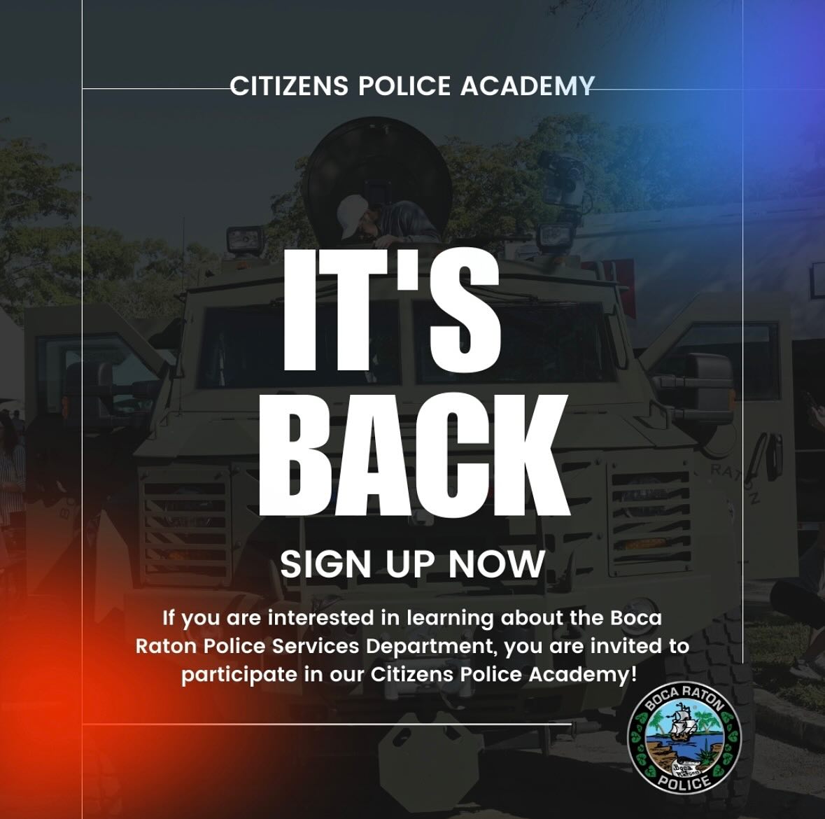 Boca Raton Police tweet media