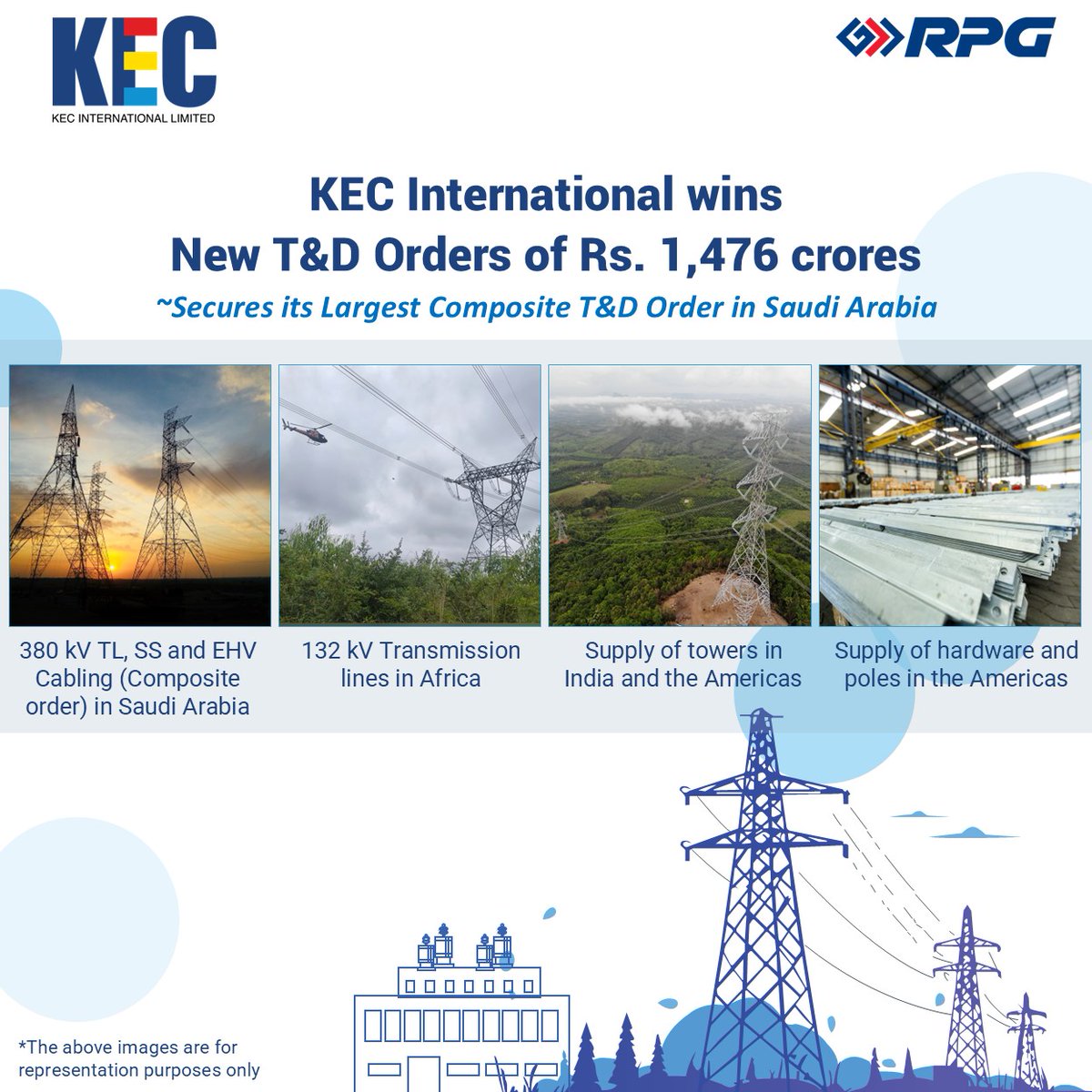 KEC International tweet media