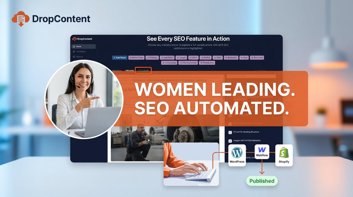 caseyssullivan's tweet photo. Women in tech are shaping the future of AI and innovation every day. 💡 At DropContent, we're proud to support the brilliant minds driving change. Who inspires you in the tech world? Drop a name below! 👇

#WomenInTech #TechLeaders #AIInnovation #DropContent https://t.co/u7qhWjdUaT