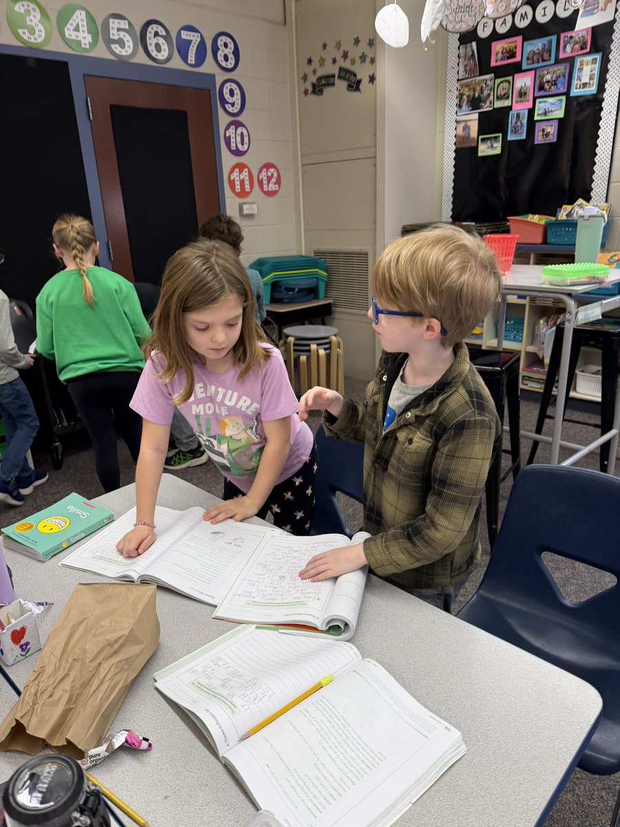 Sharing with our reading partner what we think the theme of a reading passage is by using evidence from the text to support our thinking.