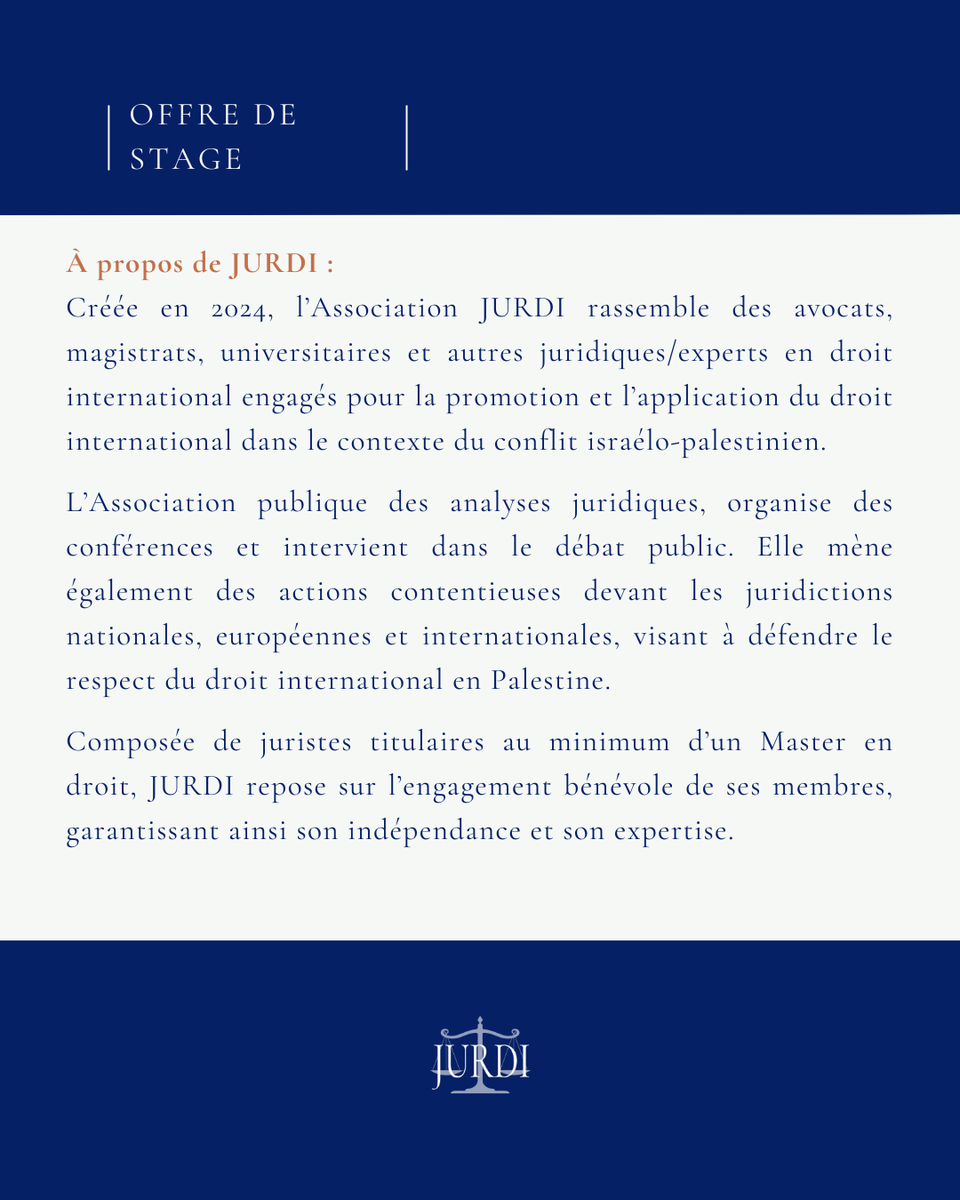 Juristes pour le respect du droit international tweet media