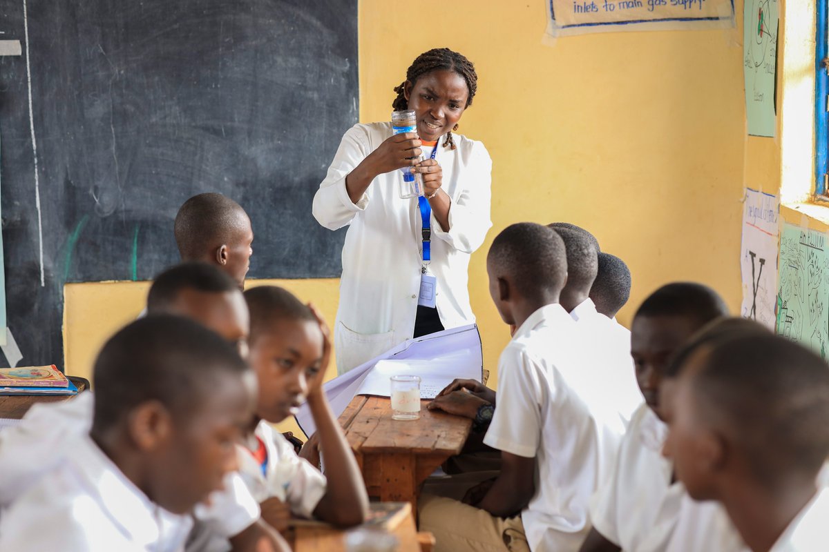 iee_rw's tweet photo. On Tuesday 10th March, Inspire, Educate and Empower Rwanda @iee_rw  and the Mastercard Foundation @MastercardFdn  conducted a general visit to G.S. St. Marcel Kayonza as part of the ongoing implementation of the Teaching Assistantships Project (TAP II). https://t.co/vKzpWJAo9O