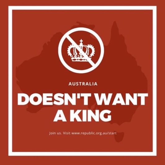 CaraMia200's tweet image. #NotOurKing
#MonarchyParasites
#AustRepublic
#Auspol 
@AusRepublic