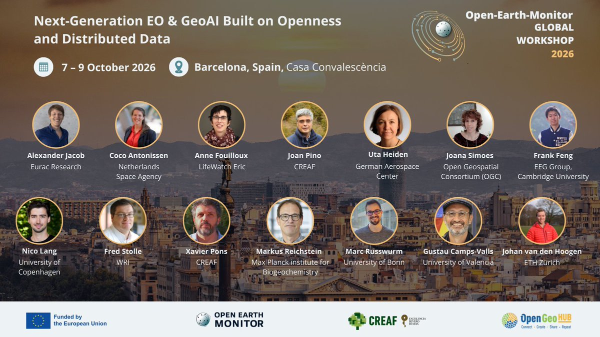 Open-Earth-Monitor project tweet media