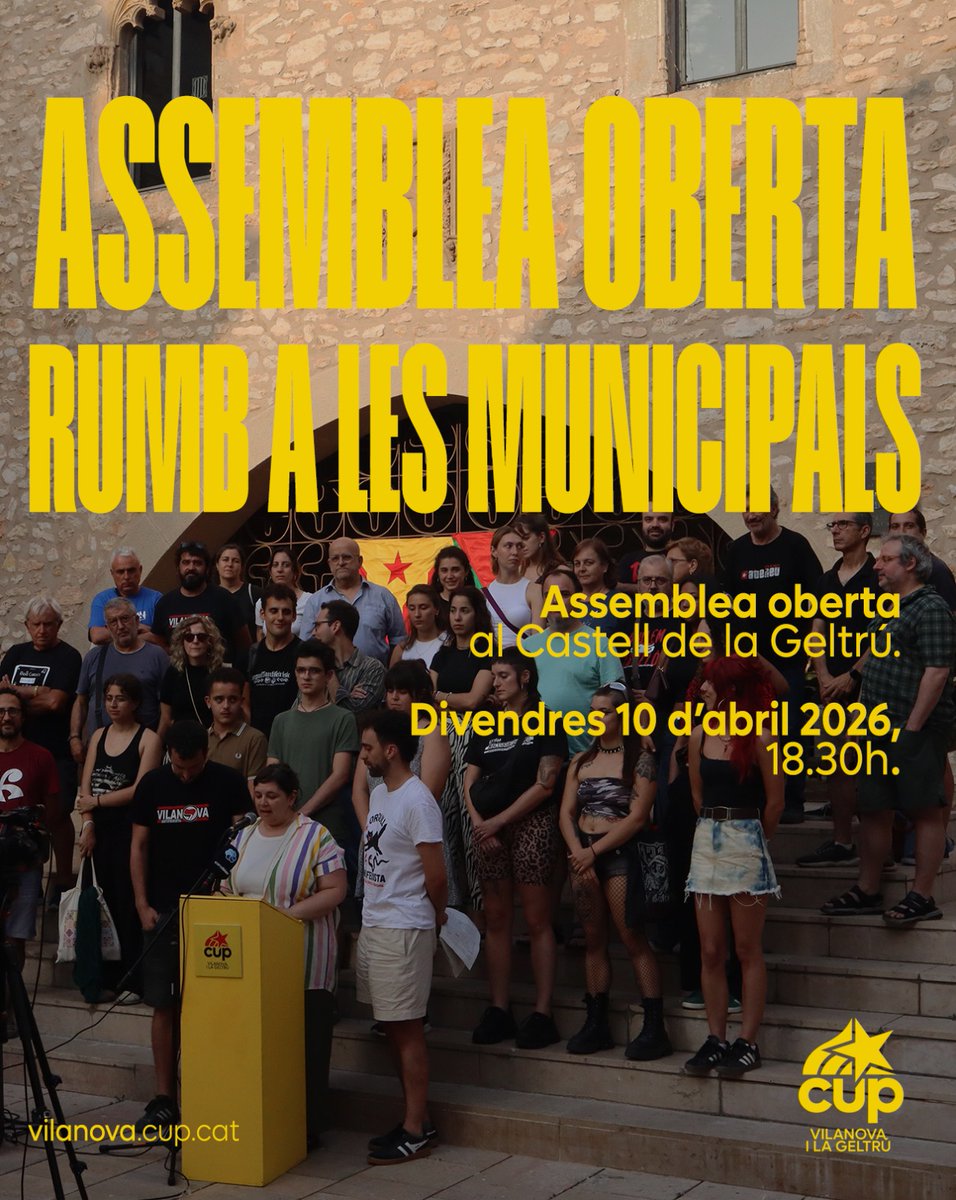 CUP Vilanova i la Geltrú tweet media