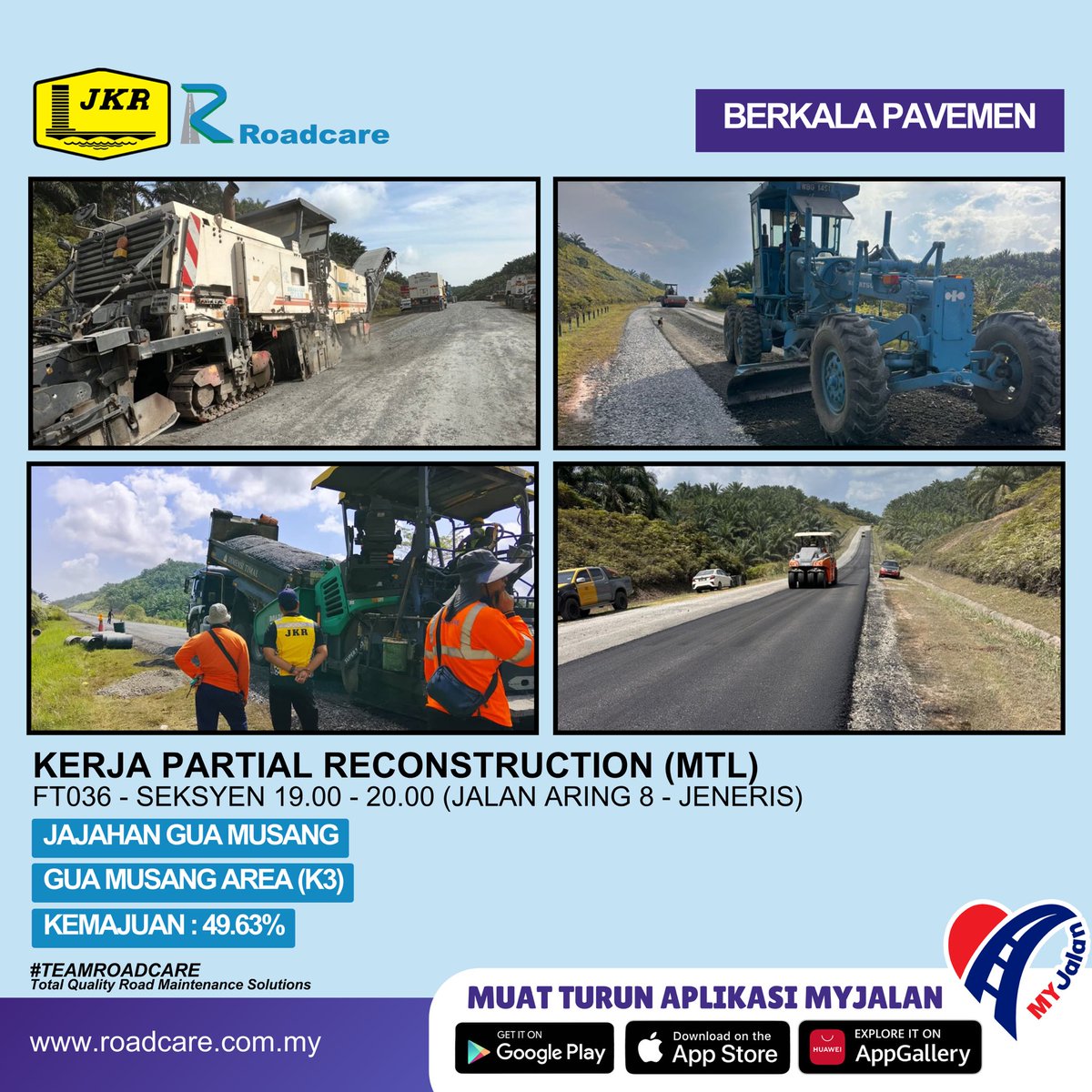 Roadcare Gua Musang tweet media