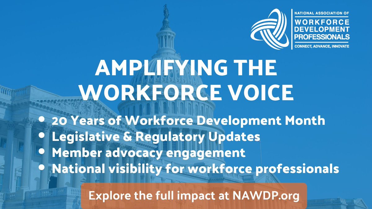 National Assoc of Workforce Dev Professionals tweet media