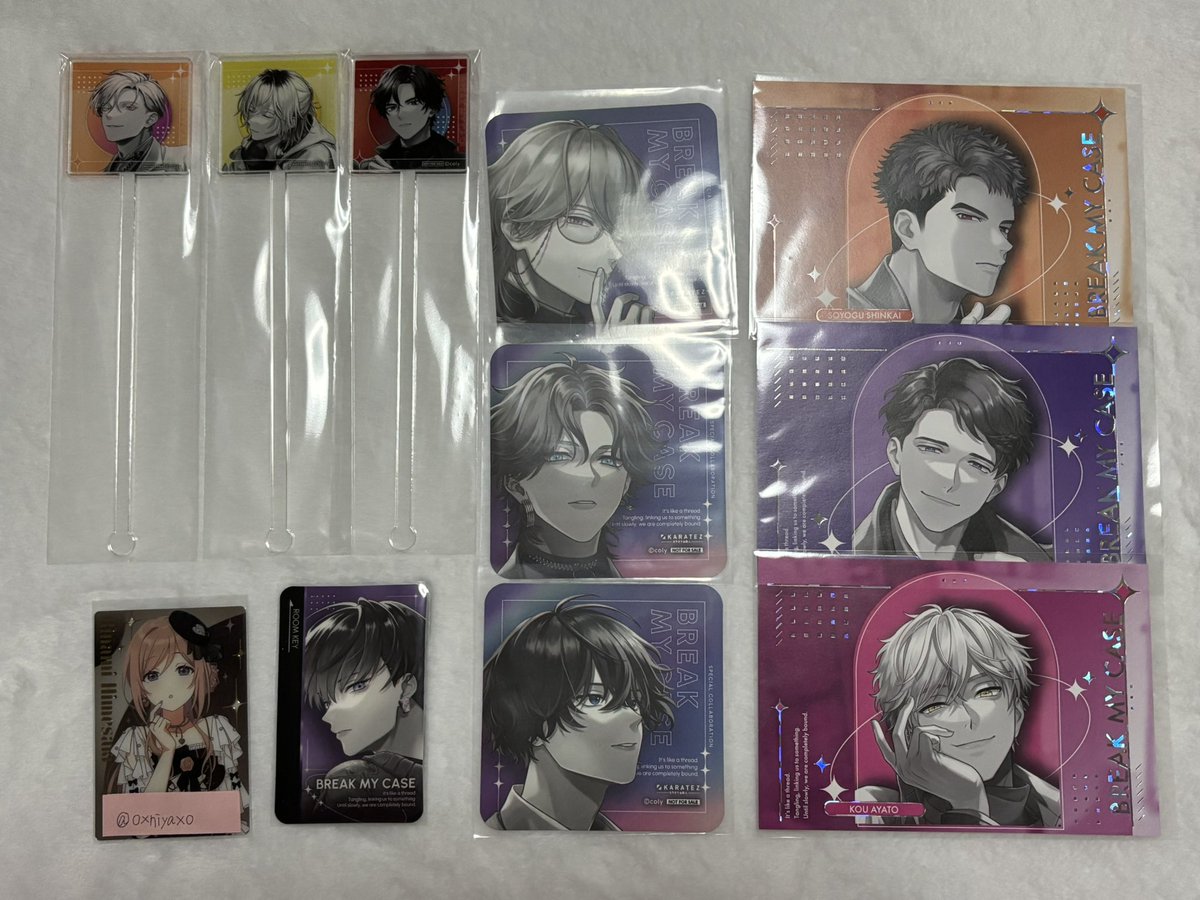 ブレマイ　カラ鉄　立科吏来　ルームキー　ポストカード 交換 ブレマイ カラ鉄 立科吏来 ルームキー ポストカード ブレイクマイ