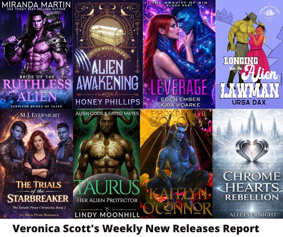 Check out all the aweseome New Releases in SciFi/Romantasy/Paranormal Romance for MAR 11 veronicascottauthor.com/2026/03/11/new… via <a href="/vscotttheauthor/">Veronica Scott</a> 

#scifibooks #paranormalromance #romantasy