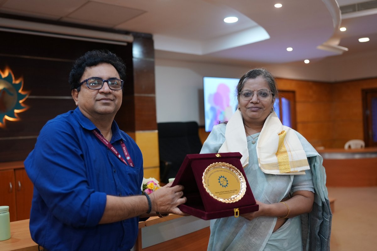 CSIR_NIScPR's tweet image. .@gvrayasam Director, @CSIR_NIScPR, was Chief Guest in the International Women’s Day program @ESSO_NCESS , Thiruvananthapuram.

She spoke on “Contributions of CSIR-NIScPR in #ScienceCommunication &amp;amp; #PolicyResearch and vital role of women in #science”

@DrJitendraSingh  @moesgoi