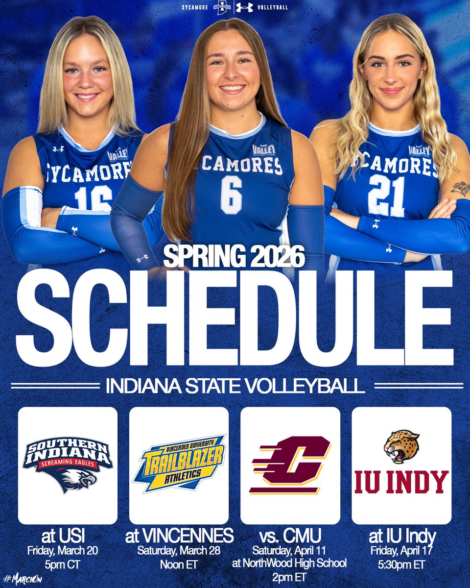 Indiana State Volleyball tweet media