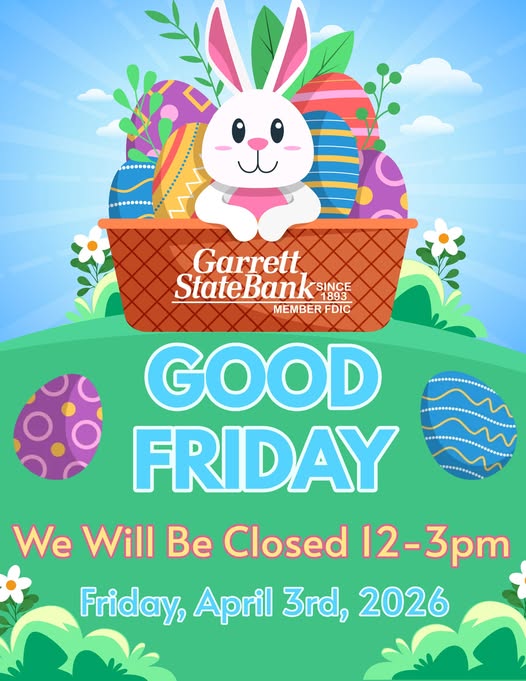 Garrett State Bank tweet media