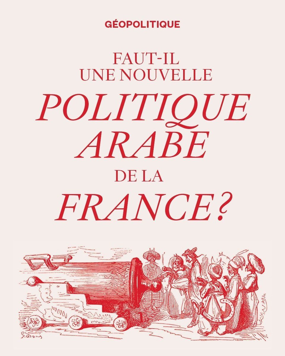 Depuis de Gaulle, la politique arabe de la France a changé, liquidée par ses successeurs. Alors que la guerre au Proche-Orient fait de nouveau rage, quel rôle notre pays a-t-il vocation à jouer ?

🔎 Retrouvez notre dossier dans le n°1 de “l’Audace!” : urlr.me/HBD6ct