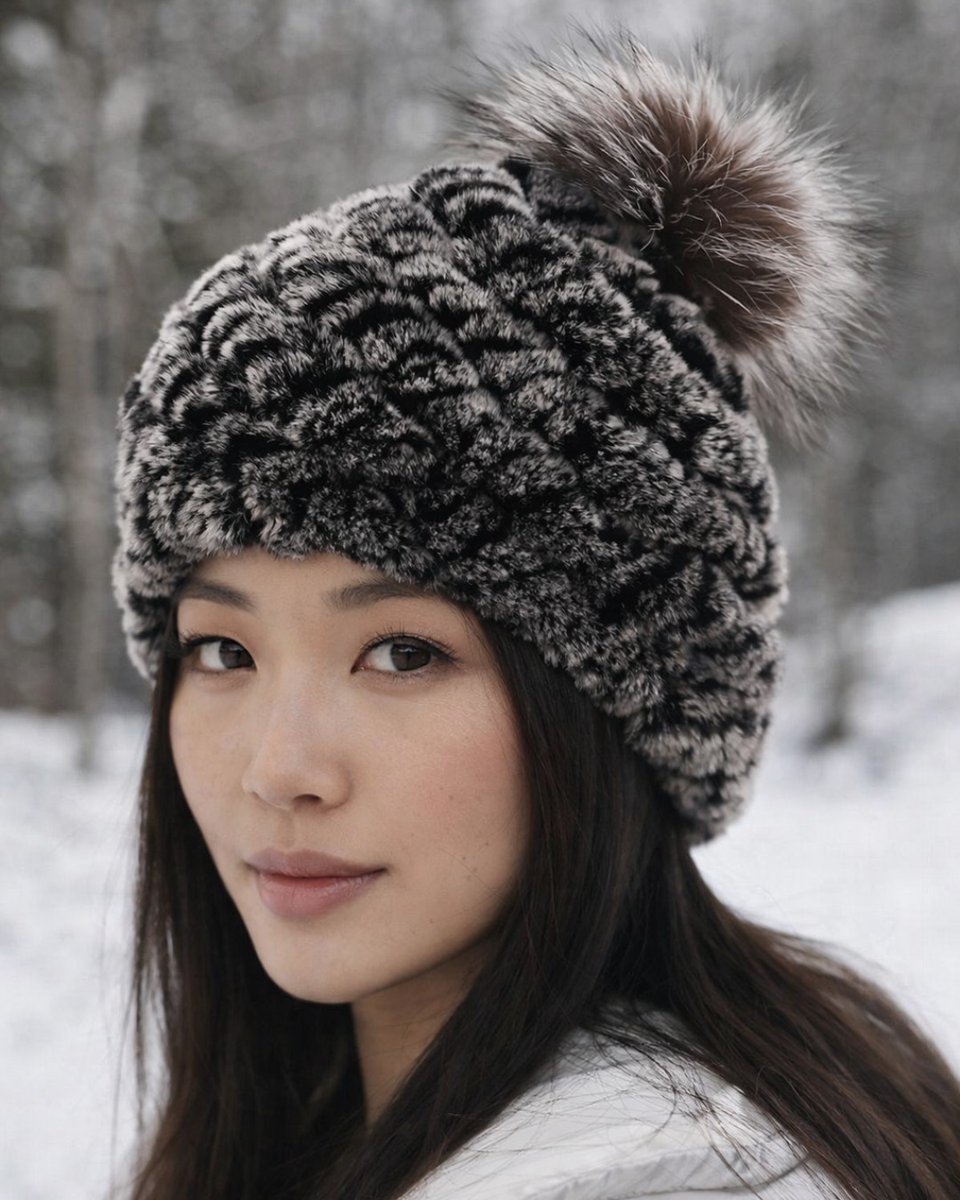 ShopSurell's tweet image. Can’t decide between Rex Rabbit or Fox fur? Now you don’t have to!

Our Rex Rabbit Fur Knit Hat with Fox Pom is a soft, premium addition to your collection.✨

See more at shopsurell.com 

#rexrabbit #furhat #furaccessories #premiumfur #shopsurell