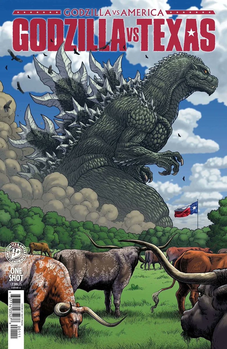 If you love Godzilla but hate Texas. They made a comic book for you

Releasing 5/13