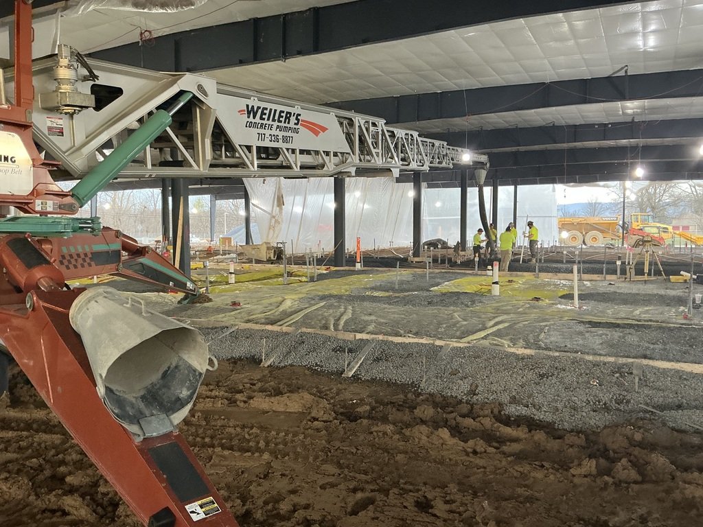 CPACTC's tweet photo. "Prep It, Level It and Get Ready for the Main Event"- as prep work for concrete pours in the new #cpactc building continue today. #opportunitiesunlimited #buildingrenovationandconstructionproject #projectupdates #cteeducation #lobar https://t.co/u2yG6RnCR6
