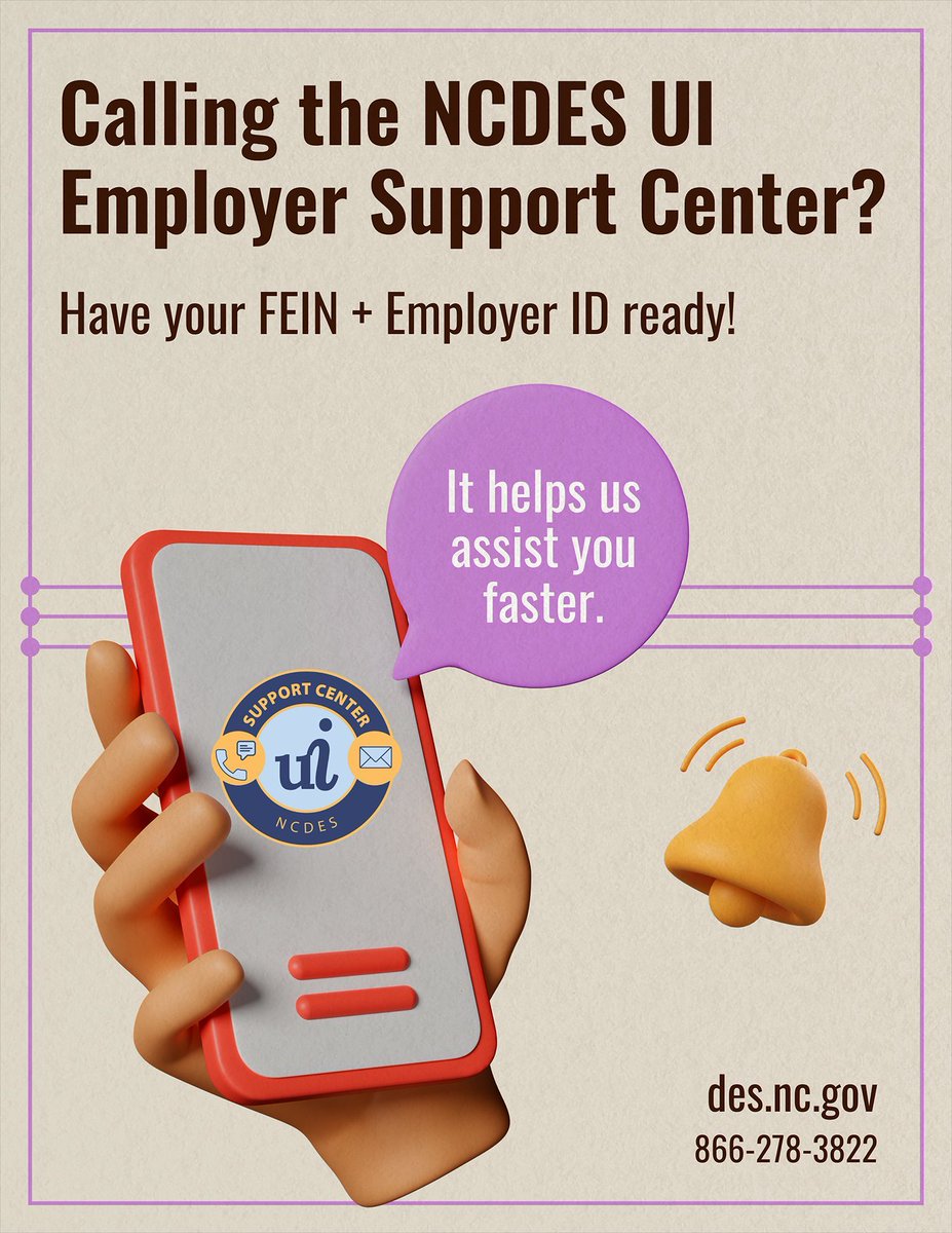 NC Division of Employment Security tweet media