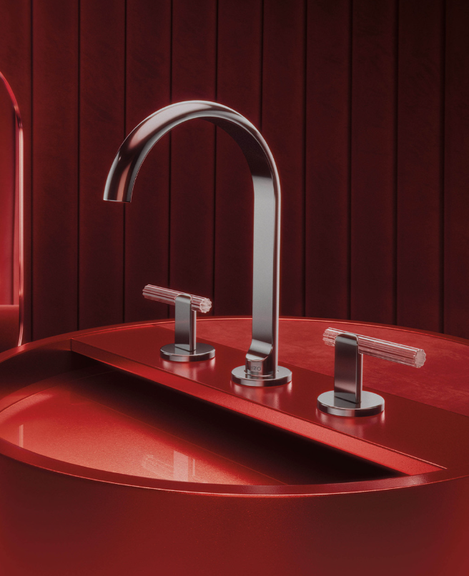 MosaicTileComp's tweet photo. Happy World Plumbing Day! 🚿

We’re celebrating by spotlighting Brizo’s newest launch, the Roccesco Bath Collection. Inspired by Italian modernism, Roccesco blends sleek lines with a playful take on materiality to create a bold, sculptural presence in the bath. ✨ https://t.co/xt6MhVWQii