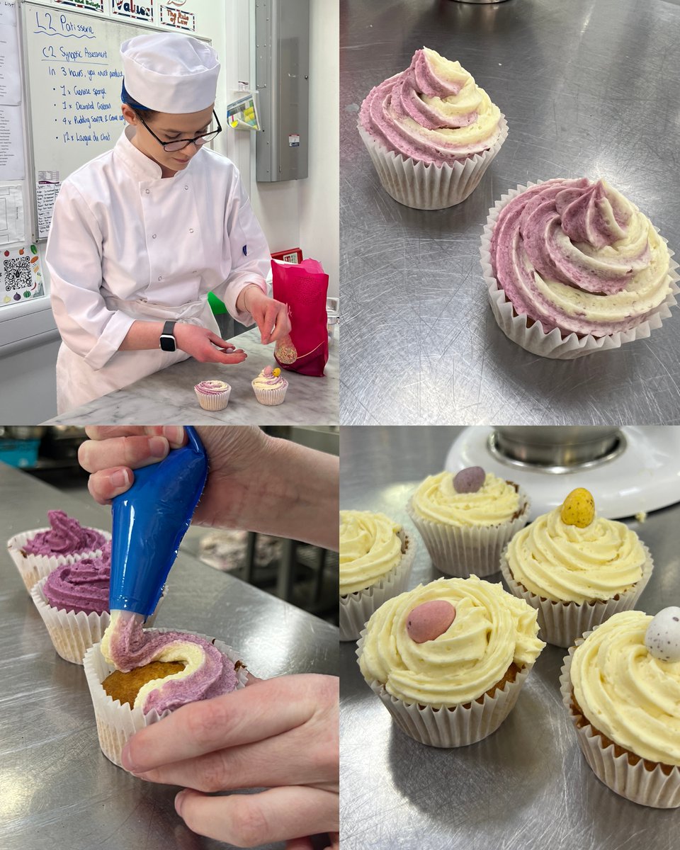 halesowencoll's tweet image. Yesterday two of our HN Hospitality Management students delivered a brilliant cupcake decorating session for some of our Personal Growth and Wellbeing students 🧁🎂.

#Hospitality #Cupcakes