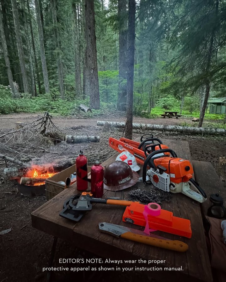 Fisher_Father's tweet image. From backyards to the backwoods, STIHL chainsaws are here to help you stay prepared— no matter the setting. 📷: Chad Sageser . . . #TeamSTIHL #treecarepros #workready