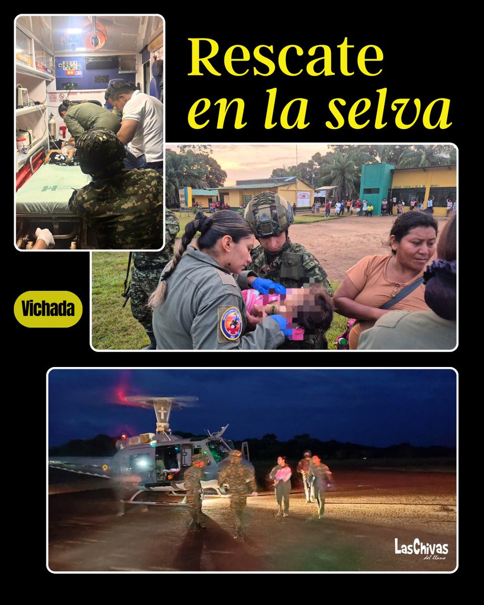 ¿Sabía que en el corazón del Vichada nuestros soldados no solo cuidan la seguridad, sino que también son ángeles guardianes? Durante las jornadas electorales en Cumaribo, tropas del Batallón de Infantería N.º 43 reaccionaron de inmediato para salvar a una pequeña indígena de solo