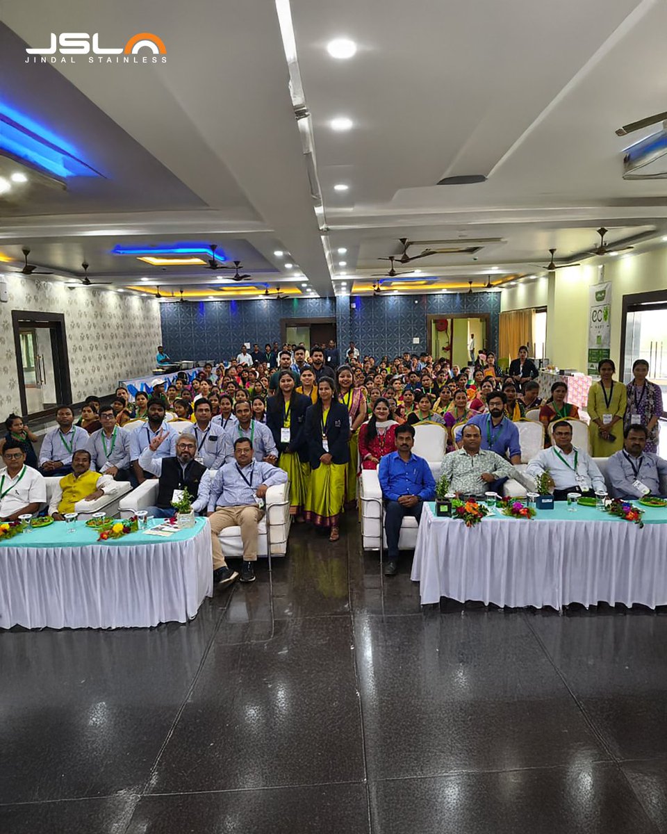 Jindal_Official's tweet photo. On February 24, Jindal Stainless organised the Annual Summit for Stainless Swachhata Abhiyaan in Danagadi, Jajpur. Connecting over a shared vision of “Mo Gaon, Swachh Gaon” (My Village, Clean Village), the summit brought together 200+ local community members, including women leaders and local youth. The presence of the Block Development Officer, Danagadi, Mr Pradeep Kumar Sethy, and the Unit Head, Jajpur, Jindal Stainless, Mr Deepak Agrawal, reinforced the collective commitment to clean, waste-free communities as a cornerstone of public health.​

Reflecting on the summit, MD, Mr @abhyudayjindal, said, “Through initiatives such as ‘Stainless Swachhata Abhiyaan’ Summit, our endeavour is to mobilise communities to actively participate in sustainable waste management practices, fostering cleaner and healthier surroundings across Odisha.”​

What started as a waste management initiative, has grown into a community-powered movement, now reaching 1,000+ households and benefiting over 2,500 individuals every day. Through collaborations and community engagement, SSA continues to demonstrate how collective leadership, local ownership, and inclusive participation can build cleaner, healthier, and more resilient villages.​

@TheGreenDream 

#JindalStainless #StainlessSteel #Stainless #JSL