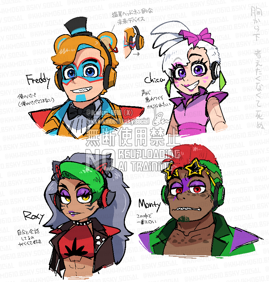 擬人化/gijinka
カッとなって衝動描き
