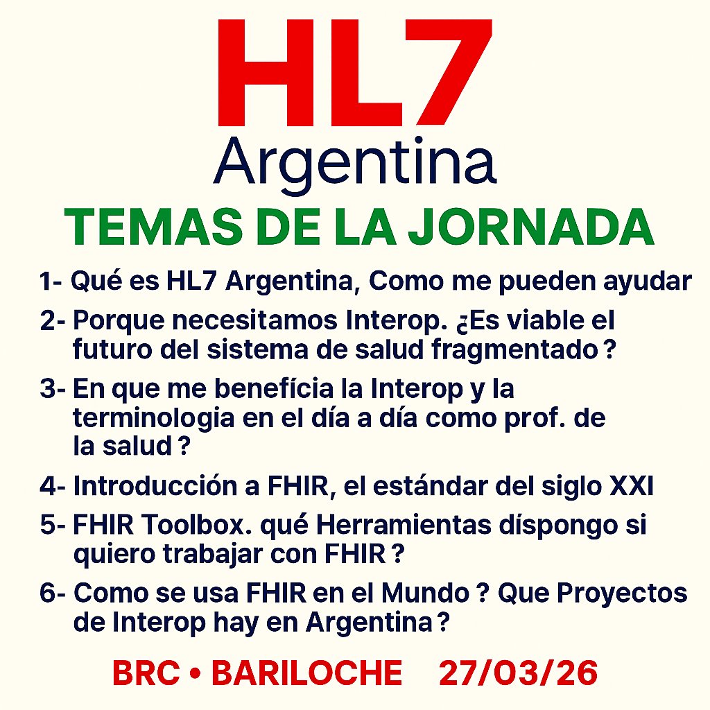HL7 Argentina tweet media