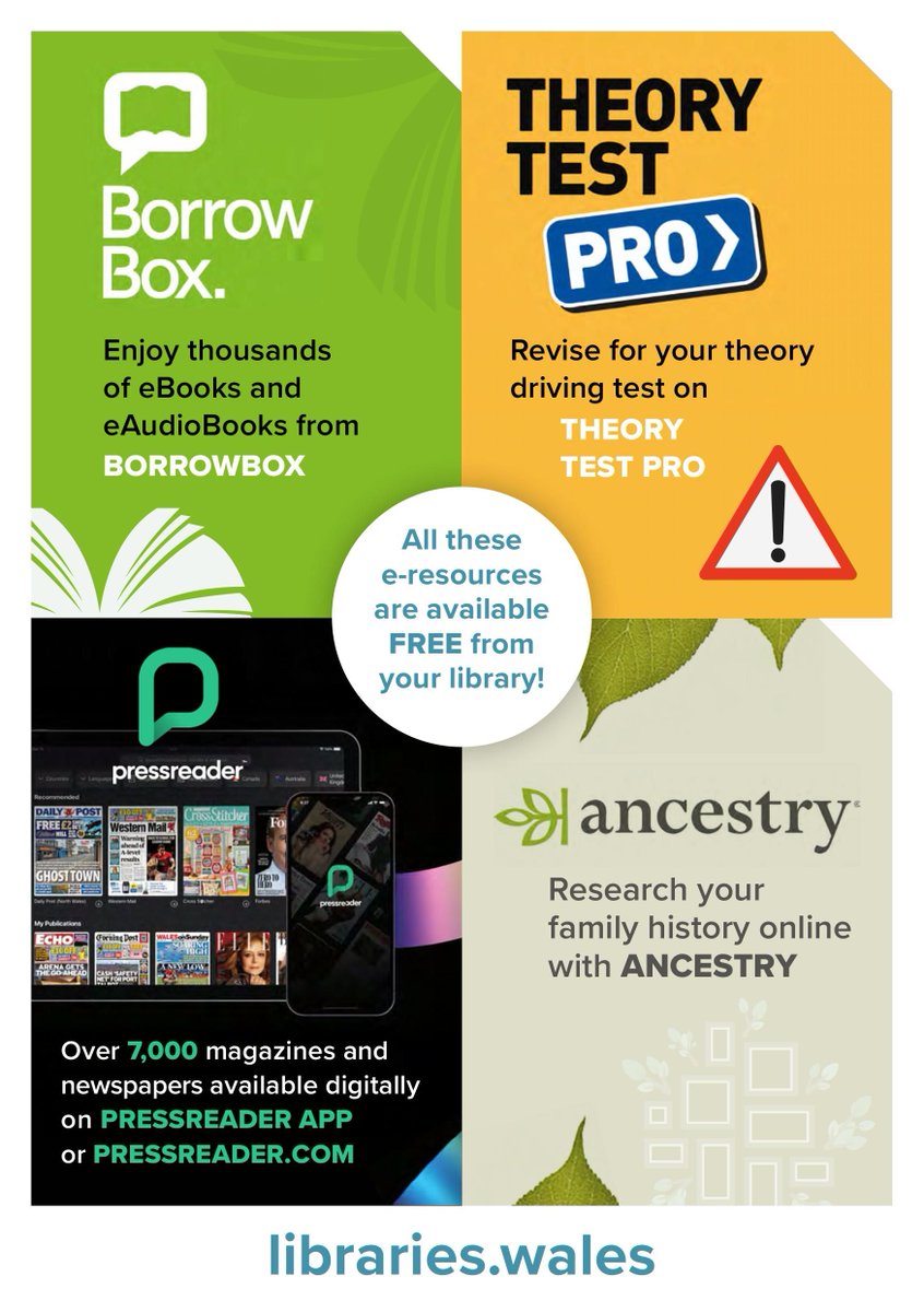 Libraries Wales tweet media