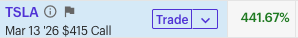 $TSLA 
Still my favorite ticker, especially on days like today😎