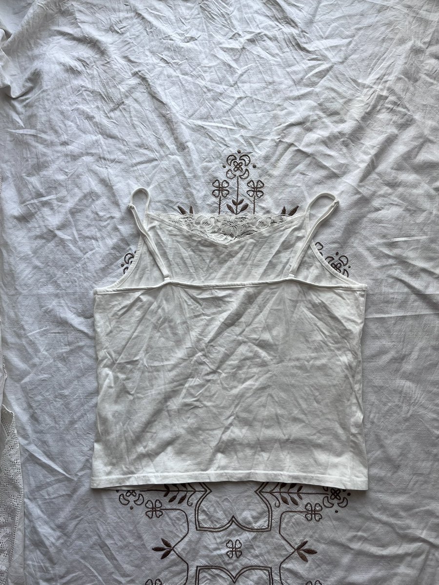 🤎 𝑙𝑙.𝐿𝑖𝑡𝑡𝑙𝑒_𝐿𝑎𝑐𝑒✿ 🤍𓈒 𓈒 
อก : 35-38
ยาว : 19.5
ตำหนิ : -
𝑷𝒓𝒊𝒄𝒆 :  𝟔𝟎 𝒃𝒂𝒉𝒕

#เสื้อผ้ามือสอง #ส่งต่อเสื้อผ้ามือสอง #ส่งต่อเสื้อผ้ามือสอง #เสื้อผ้าน่ารัก #สายเดี่ยวลูกไม้ #เสื้อผ้าy2k #เสื้อผ้ามือ2