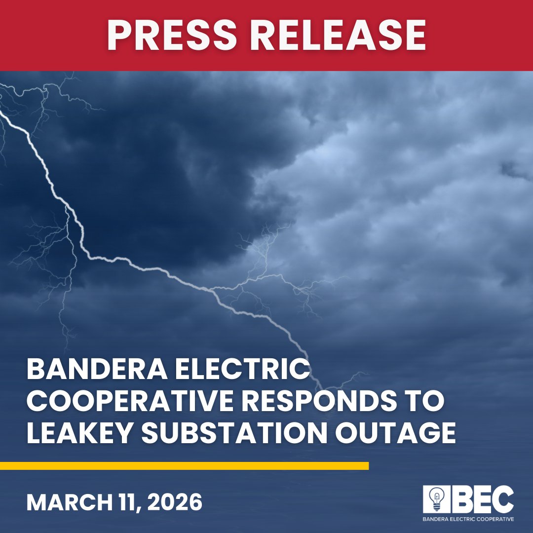 Bandera Electric Cooperative tweet media