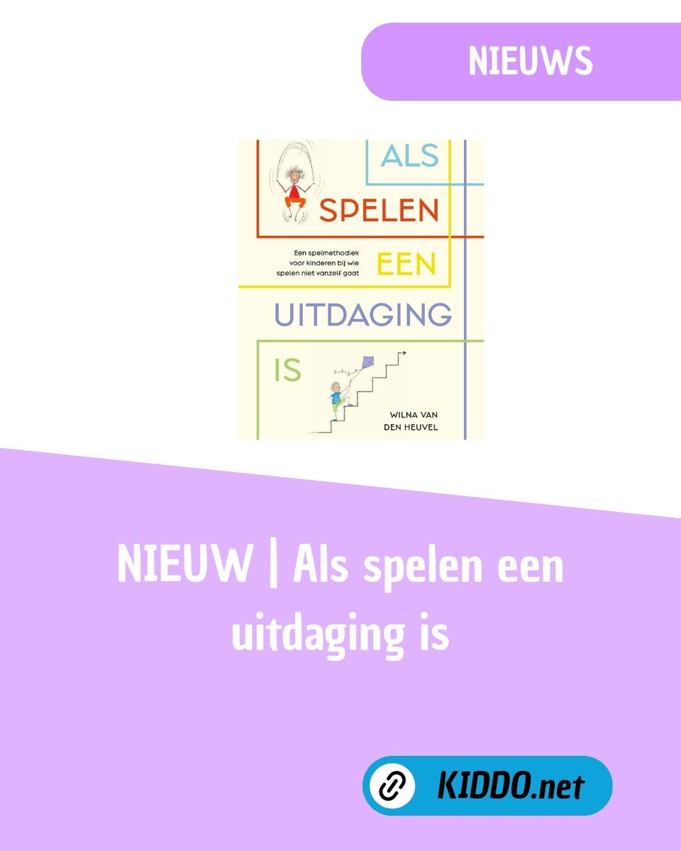 NIEUW | 𝘼𝙡𝙨 𝙨𝙥𝙚𝙡𝙚𝙣 𝙚𝙚𝙣 𝙪𝙞𝙩𝙙𝙖𝙜𝙞𝙣𝙜 𝙞𝙨 🏀⚽

🔗 rfr.bz/tad5e20

#speltherapie #kinderopvang #onderwijs