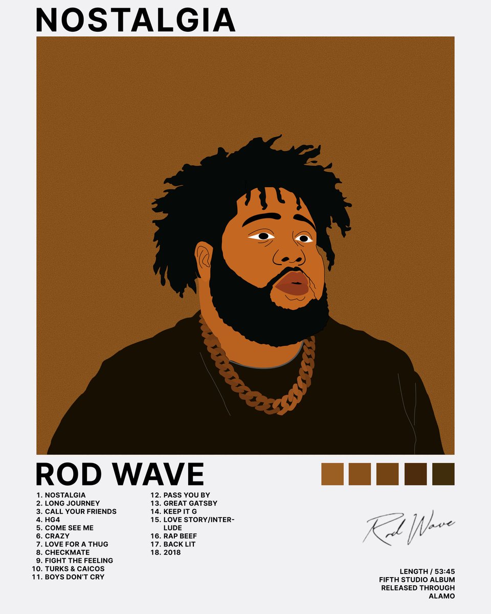 lumiin_md's tweet photo. 🌟Imagine if the album cover of Nostalgia by Rod Wave was illustrated. https://t.co/D2fPOWc8k9