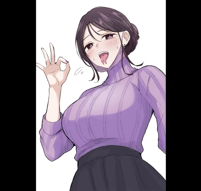 目元だけどうしても描き直したくて直した ついでにマスクもずらしてもろた