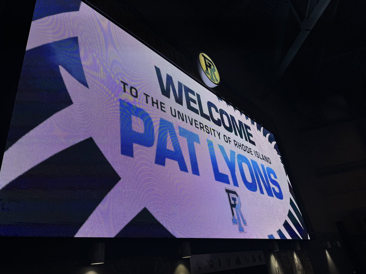 morganweaver_'s tweet image. #URI welcoming new AD Pat Lyons today at the Ryan Center. 

Introductory press conference begins at 11 a.m. more later on @wpri12